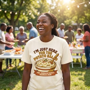 Potato Salad Family Reunion Shirt, Funny Cookout Tee, Personalized 2026 image 1
