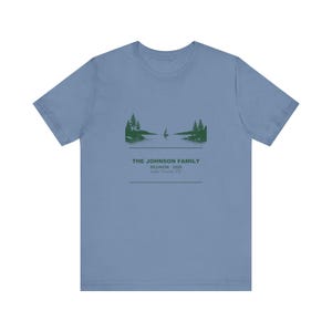 Family Reunion Shirt Personalized Lake House 2026 Custom Name Matching Group Tee image 2