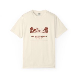 Personalized Farm Family Reunion Shirt 2026, Custom Name Matching Tee imagem 4