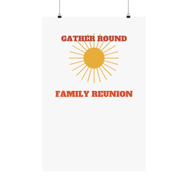 Panneau de bienvenue rétro personnalisé pour réunion de famille | Nom de famille, année et ville image 1