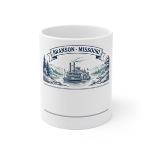 Personalized Family Reunion Mug, Custom Name Coffee Cup Gift for 2026 Branson Trip image 1