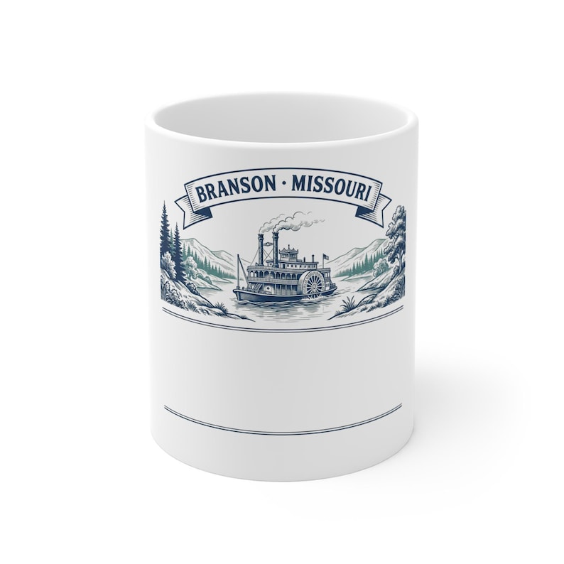 Personalized Family Reunion Mug, Custom Name Coffee Cup Gift for 2026 Branson Trip image 1