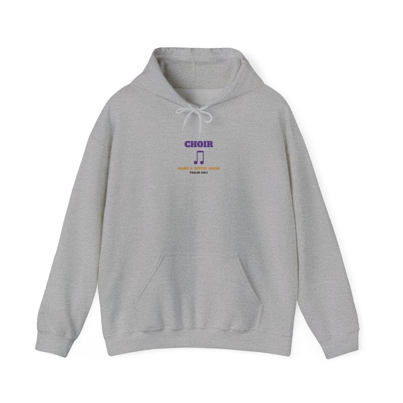 Church Choir Hoodie Personalized | Custom Choir Name Sweatshirt, Worship Team Gift image 4