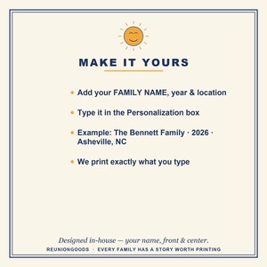 Beker voor familiereünie gepersonaliseerd, Asheville 2026 aangepaste naam 20oz geïsoleerde reisbeker afbeelding 3