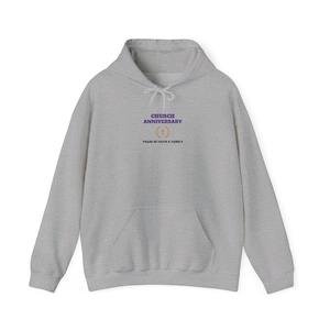 Church Anniversary Hoodie Personalized | Custom Church Name Sweatshirt, Year & Est. image 4