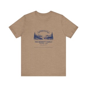 Family Reunion Shirt Asheville 2026 Personalized, Custom Name Matching Group Tee 画像 4