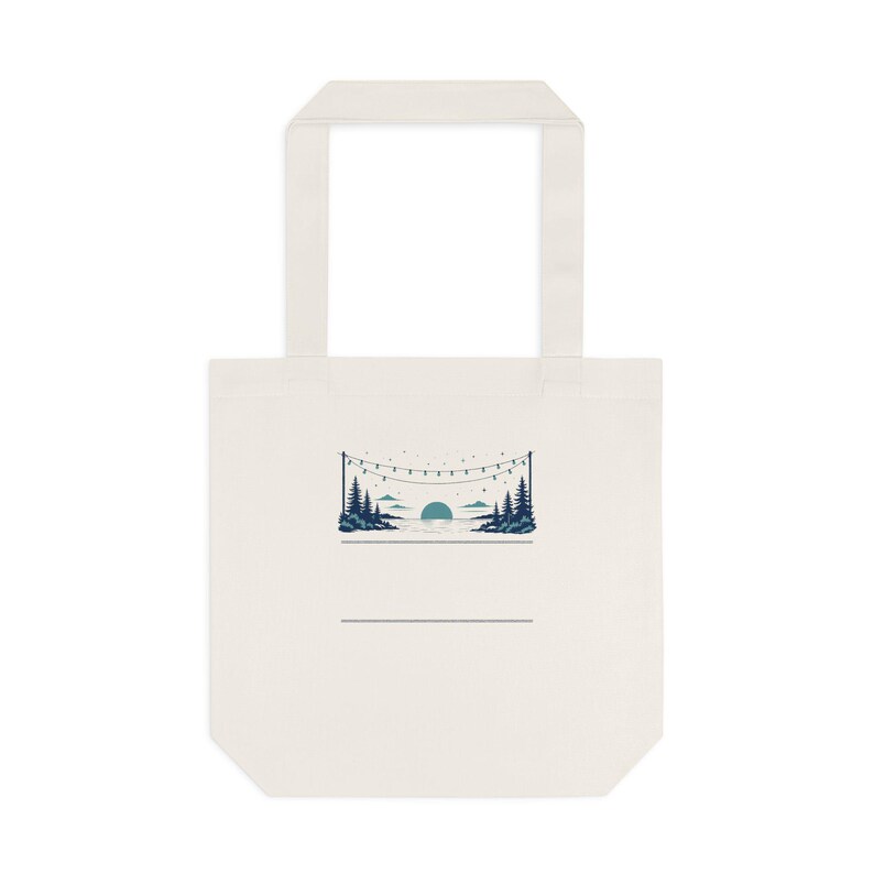 Personalisierte Tragetasche für Familientreffen, Strandtasche aus Baumwoll-Canvas mit Namensaufdruck, Geschenkidee für Sommerpartys mit der Familie, Passender Urlaub 2026 Bild 1