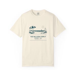 Personalized Family Reunion Beach Shirt 2026, Custom Name Matching Group Tee, Vacation Family Outing image 4