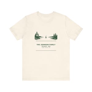 Family Reunion Shirt Personalized Lake House 2026 Custom Name Matching Group Tee image 3