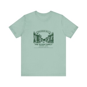 Personalized Family Reunion Shirt Wisconsin Dells 2026, Custom Name Matching Group Tee zdjęcie 4