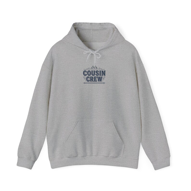 Cousin Crew Hoodie Personalized | Family Reunion Sweatshirt, Custom Name & Year Bild 4