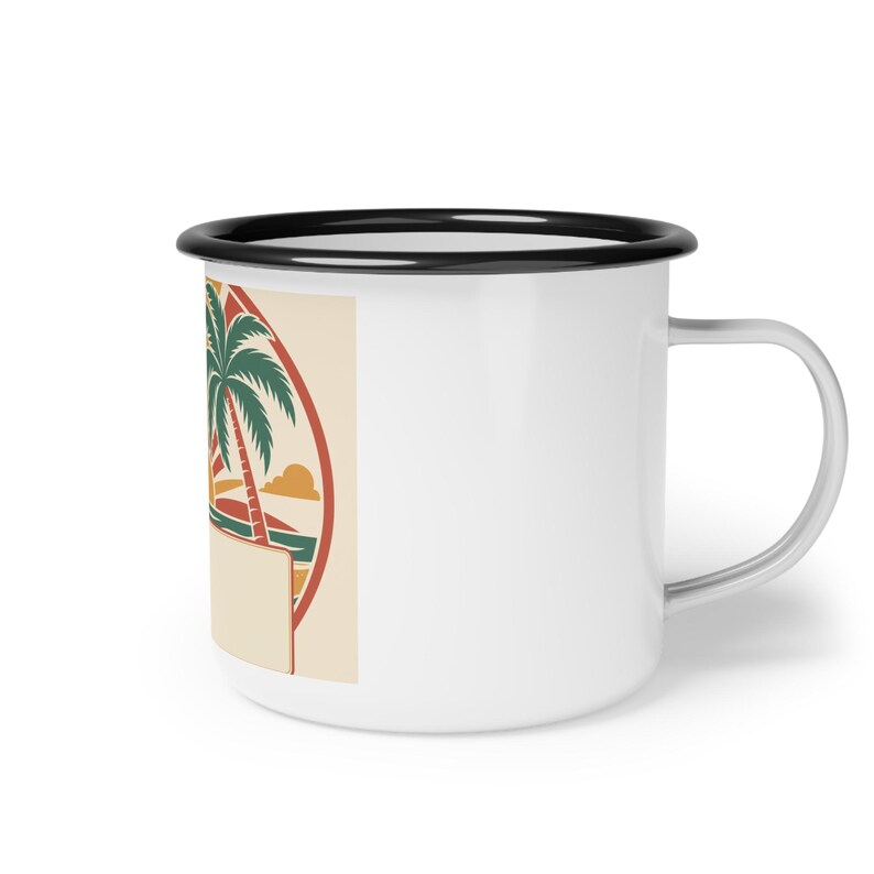 Taza personalizada para reunión familiar en la playa / Nombre, año y ciudad personalizados (recuerdo) imagen 3