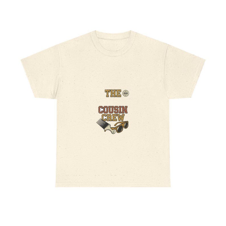 Personalized Black Family Reunion Tee 2026, Cousin Crew Matching Shirt, Custom Cousin Squad T-Shirt, 2026 Reunion Gift, Family Apparel image 3