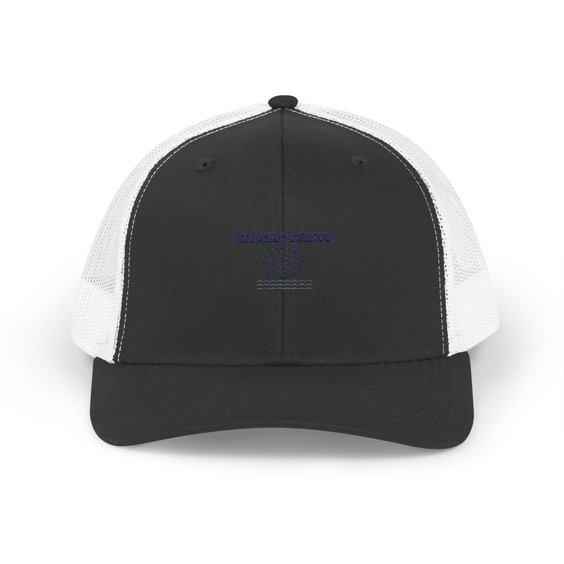 Cruise Crew Trucker Hat Personalized | Custom Family Name, Year & Port image 2