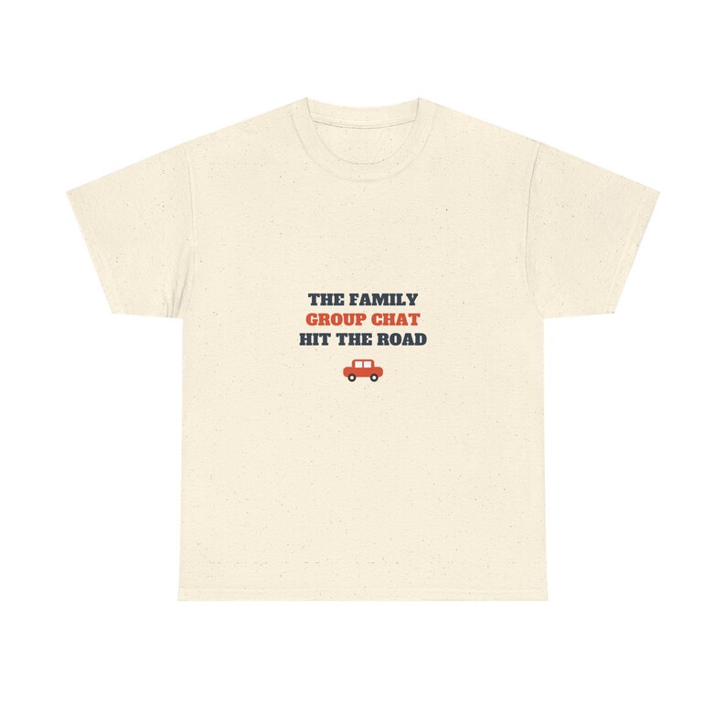 The Family Group Chat Hit the Road Shirt, Funny Family Road Trip Tee 画像 3