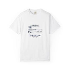 Destin Reunion 2026 Matching Shirt, Personalized Tee for Gulf Coast Trip, Custom Beach Reunion T-Shirt, Family Gift Shirt with Custom Name Bild 1
