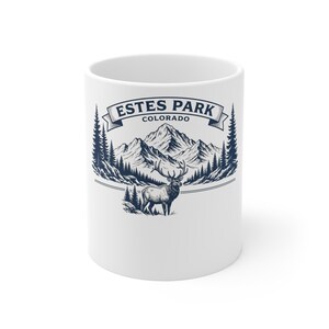 Family Reunion Mug Personalized 2026, Estes Park Colorado Souvenir, Custom Name Rocky Mountain Coffee Cup, Vacation Travel Gift Keepsake image 1
