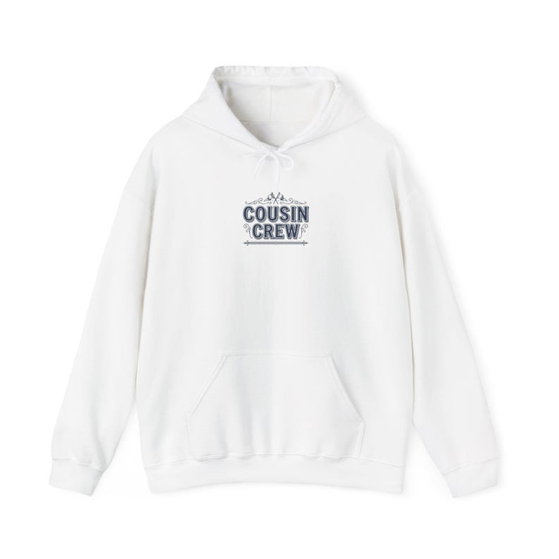 Cousin Crew Hoodie Personalized | Family Reunion Sweatshirt, Custom Name & Year Bild 1