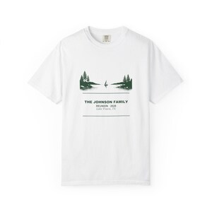 Family Reunion Shirt 2026, Personalized Lake House Custom Name Matching Group Vacation Tee image 3