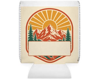 Personalized Mountain Reunion Family Koozie | Custom Family Name, Year & City Reunion Keepsake
