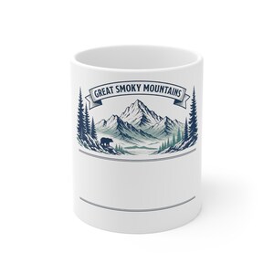 Personalized Family Reunion Mug: Smoky Mountains 2026 Custom Name Coffee Cup image 1