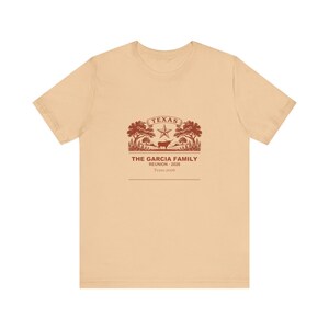 Personalized Texas Family Reunion Shirt 2026, Custom Name Matching Group Tee image 4