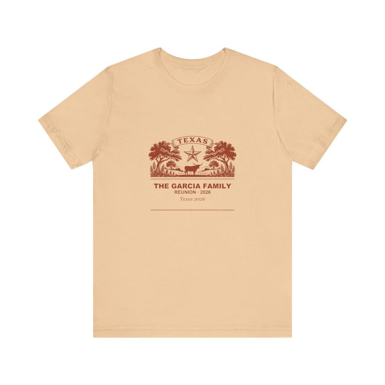 Personalized Texas Family Reunion Shirt 2026, Custom Name Matching Group Tee image 4