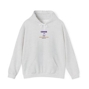 Church Choir Hoodie Personalized | Custom Choir Name Sweatshirt, Worship Team Gift image 3