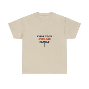Camiseta "No seas la típica familia", camiseta divertida para cruceros familiares. imagen 2