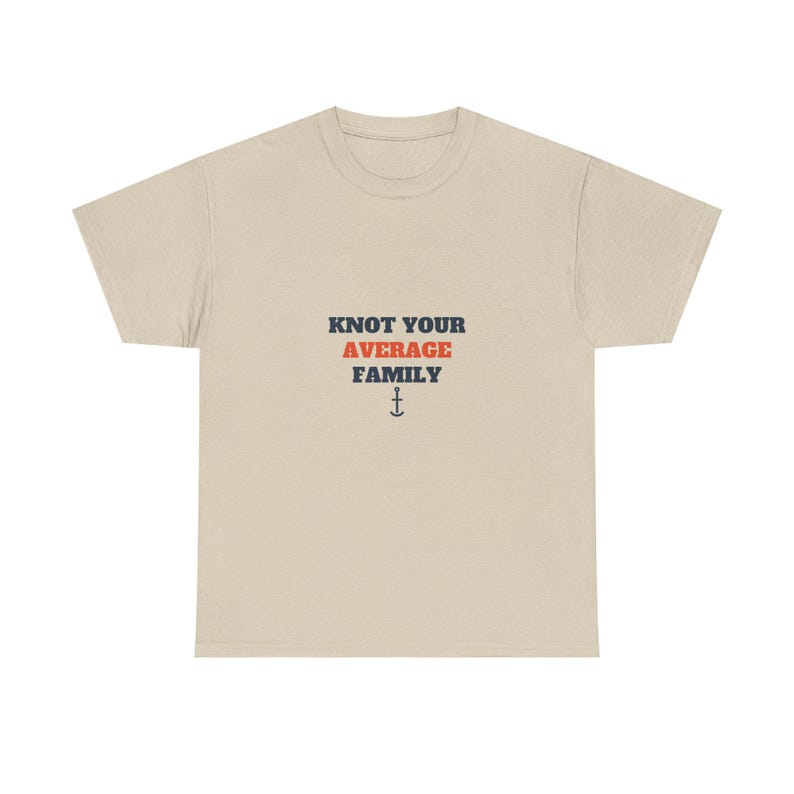 Camiseta "No seas la típica familia", camiseta divertida para cruceros familiares. imagen 2