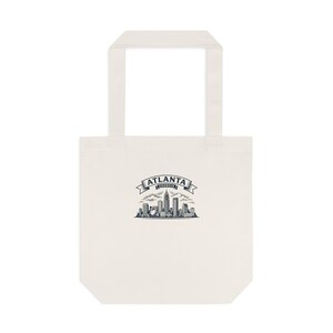 Atlanta Family Reunion Tote Bag Personalized 2026, Custom Name Tote for Georgia Trip, Matching Family Vacation Keepsake, Reunion Gift Idea image 1