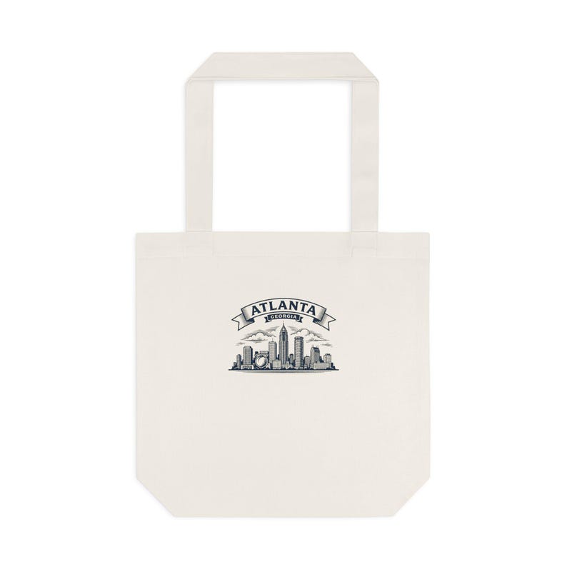 Atlanta Family Reunion Tote Bag Personalized 2026, Custom Name Tote for Georgia Trip, Matching Family Vacation Keepsake, Reunion Gift Idea image 1