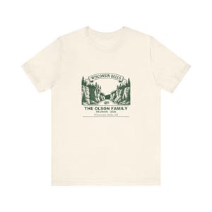 Personalized Family Reunion Shirt Wisconsin Dells 2026, Custom Name Matching Group Tee zdjęcie 3
