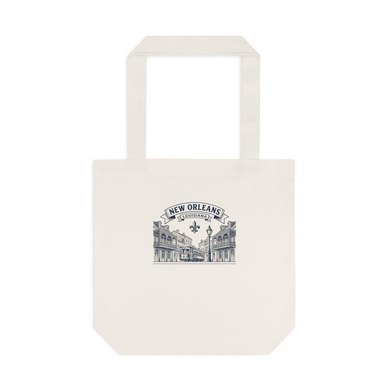 New Orleans Family Reunion Tote Bag Personalized 2026, Custom Name Tote for French Quarter Trip, Family Vacation Gift, Group Travel Keepsake image 6