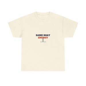 Affordable Same Boat Energy Family Cruise Shirt Personalized | Custom Name & Year Matching Tee image 3