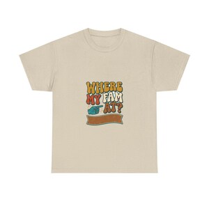 where my fam at family reunion shirt, black family reunion tee, 2026 reunion tee personalized, family reunion gift, matching family tee Bild 2