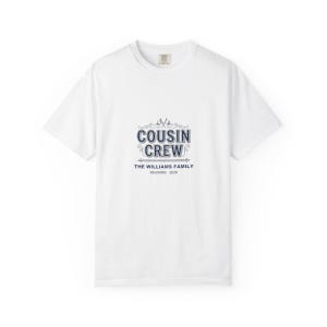 Personalized Cousin Crew Shirt Family Reunion 2026, Custom Name Tee, Cousin Group Shirt, Family Reunion Gift Tee, Cousin Squad Tee image 1