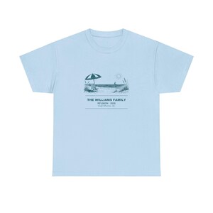 Family Reunion Beach Shirt 2026, Custom Name Personalized Matching Group Tee 画像 2