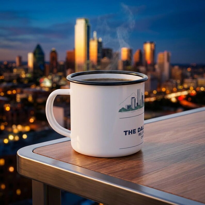 Family Reunion Enamel Mug Personalized City Name Custom Camp Coffee Cup 2026 Keepsake Gift image 2