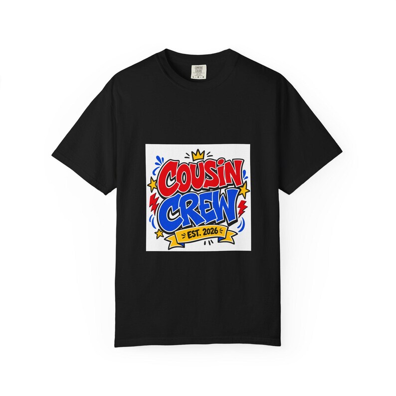 Camiseta a juego para la reunión familiar de primos 2026, camiseta para primos como regalo de reunión, camiseta familiar, grupo de primos, conjunto de camisetas para la reunión. imagen 5