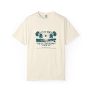 Personalized Family Reunion Shirt, Myrtle Beach 2026 Matching Custom Name Tee image 4