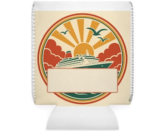 Personalized Cruise Reunion Family Koozie | Custom Family Name, Year & City Reunion Keepsake