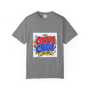 Camiseta a juego para la reunión familiar de primos 2026, camiseta para primos como regalo de reunión, camiseta familiar, grupo de primos, conjunto de camisetas para la reunión. imagen 4