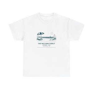 Family Reunion Beach Shirt 2026, Custom Name Personalized Matching Group Tee 画像 3