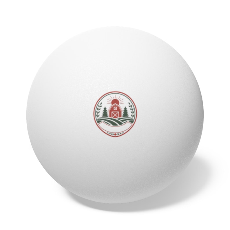 Personalized Family Reunion Ping Pong Balls | Custom Keepsake Party Favor Game image 1