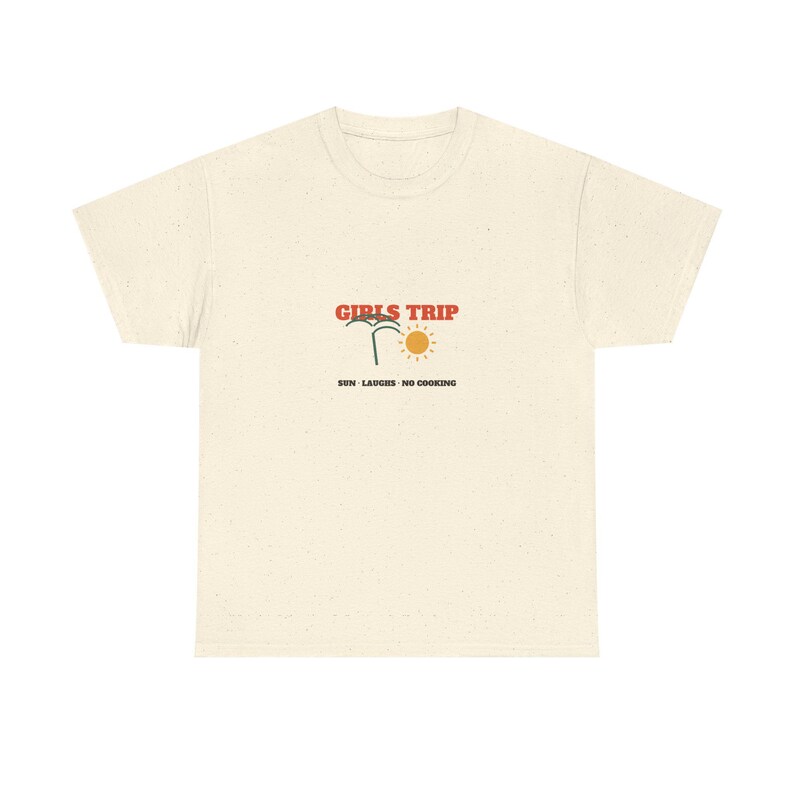 Affordable Girls Trip Shirt Personalized | Custom Group Name, Year & Destination Matching Tee Bild 3