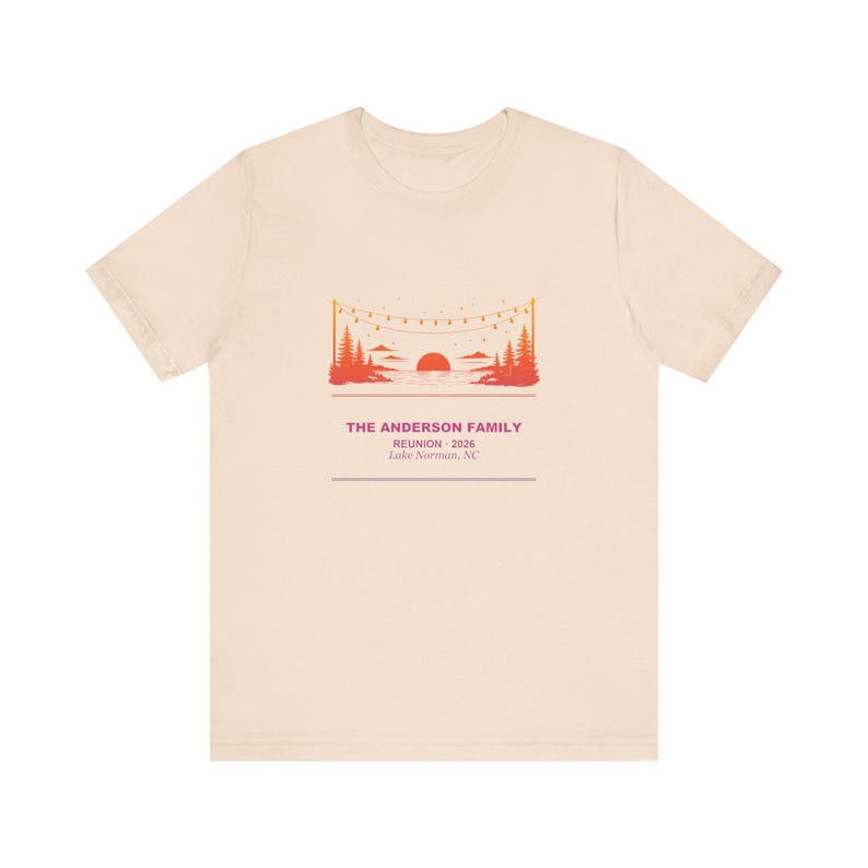 Personalized Family Reunion Shirt 2026, Custom Name Matching Cookout Tee, Group Family Gift image 3