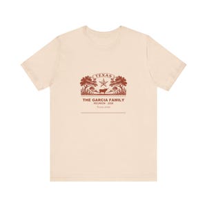 Personalized Texas Family Reunion Shirt 2026, Custom Name Matching Group Tee image 3