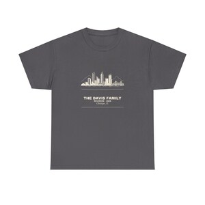 Family Reunion Shirt Personalized with Custom Name, Matching Family Reunion Tees 2026, City Group Gathering Tee, Family Reunion Gift Idea image 3