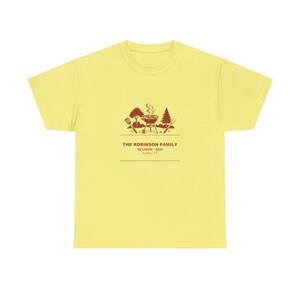 Camiseta de reunión familiar 2026, camiseta a juego personalizada para barbacoa en el jardín con nombre personalizado imagen 2